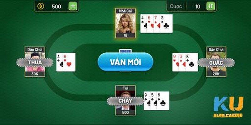 Lưu ý về các vòng cược trong từng phiên bản Poker tại KU19