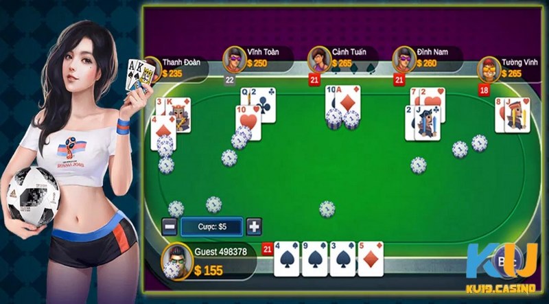 Tham gia game bài Poker tại KU19 ngay hôm nay